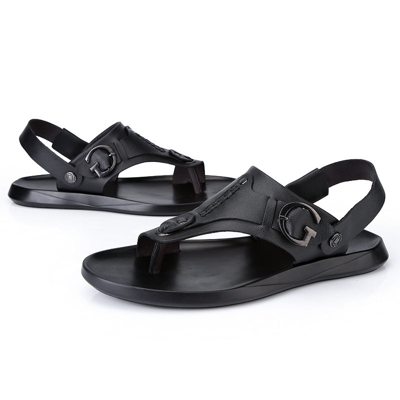 Men's Slide Sandals Lightweight Beach Shoes Non-slip Slides