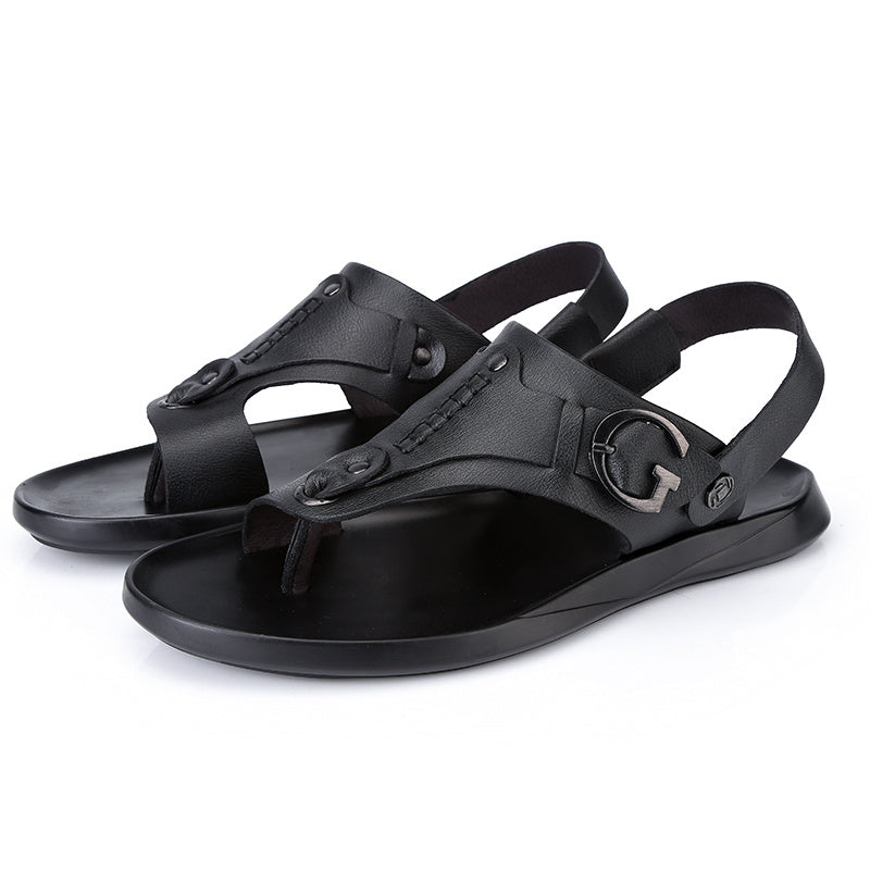 Men's Slide Sandals Lightweight Beach Shoes Non-slip Slides