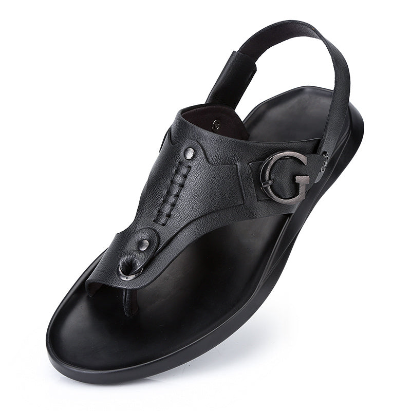 Men's Slide Sandals Lightweight Beach Shoes Non-slip Slides