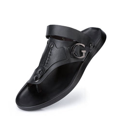 Men's Slide Sandals Lightweight Beach Shoes Non-slip Slides