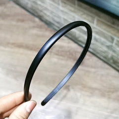 Vintage Thin Hairband With Teeth Non Slip Solid Headband