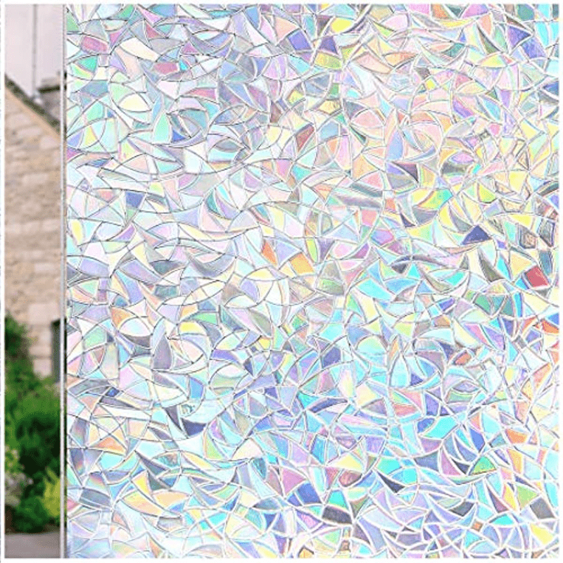 3D Decorative Window Privacy Film - Static UV Window Clings