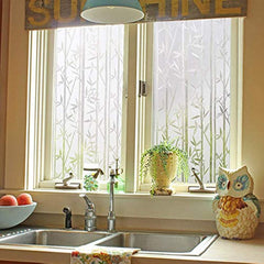 Privacy Frosted Window Film 59X199 - Perfect for Bathroom, Living Room, Office