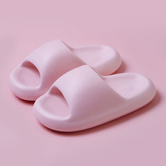 Women's Soft Pillow Slides Open Toe Cloud Slippers