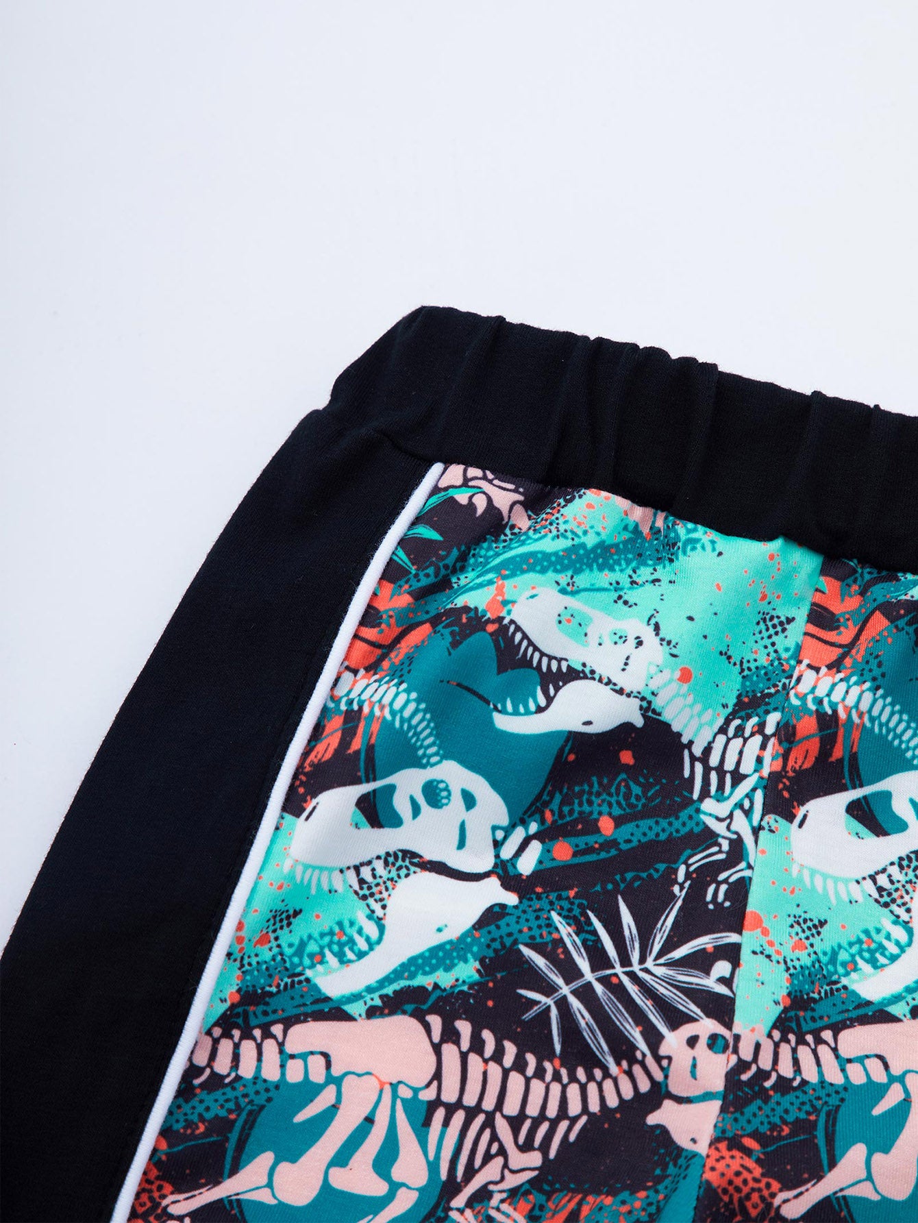 Boys Letter Print Sweatshirt Set Long Sleeve & Pants