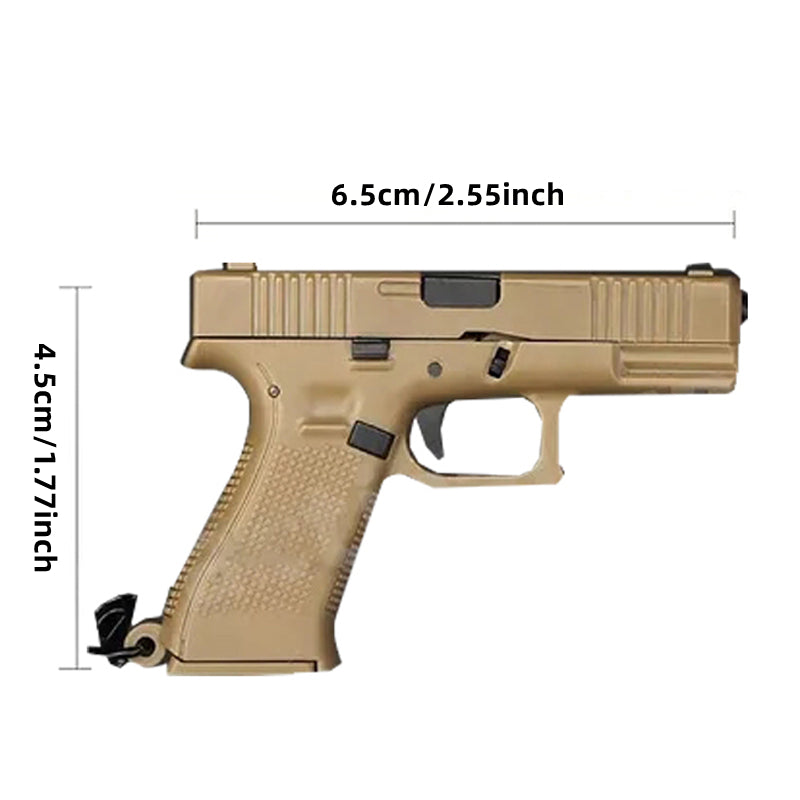 Mini G 45 Gun Weapon Keychain Detachable Key Ring Gift For Men