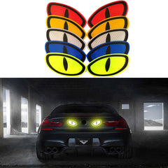 2Pcs Reflective Car Stickers for Enhanced Visibility & Safety