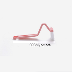 Portable Toilet Cleaning Brush with Bending Handle