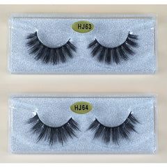 30 Pairs 3D Mink Lashes Fluffy Full False Eyelashes Pack Makeup Bulk