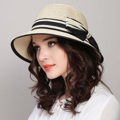 Sun Hat Beach Hat Sun Protection Wide Brim Foldable Hat Women's Hat
