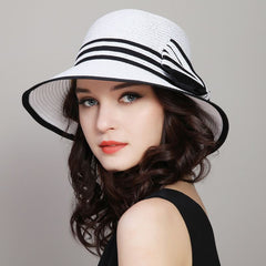 Sun Hat Beach Hat Sun Protection Wide Brim Foldable Hat Women's Hat