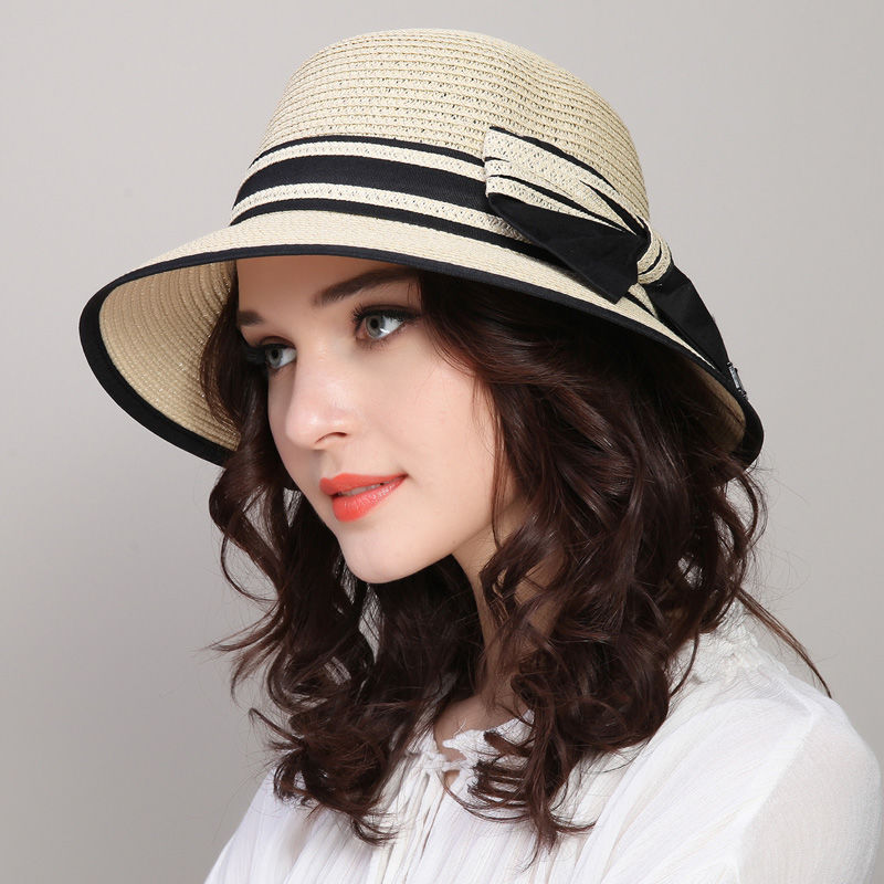 Sun Hat Beach Hat Sun Protection Wide Brim Foldable Hat Women's Hat