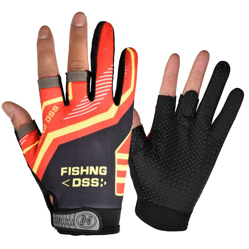 Breathable Fingerless Fishing Gloves for Outdoor Adventures