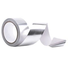 Aluminium Foil Tape 50mm x 20m Adhesive Insulation Waterproof Silver Repair Duct
