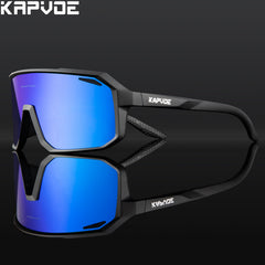 KAPVOE 3 Lens Cycling Glasses for Outdoor Sports