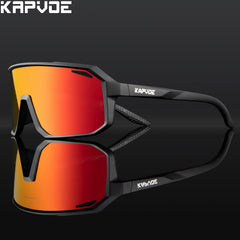 KAPVOE 3 Lens Cycling Glasses for Outdoor Sports