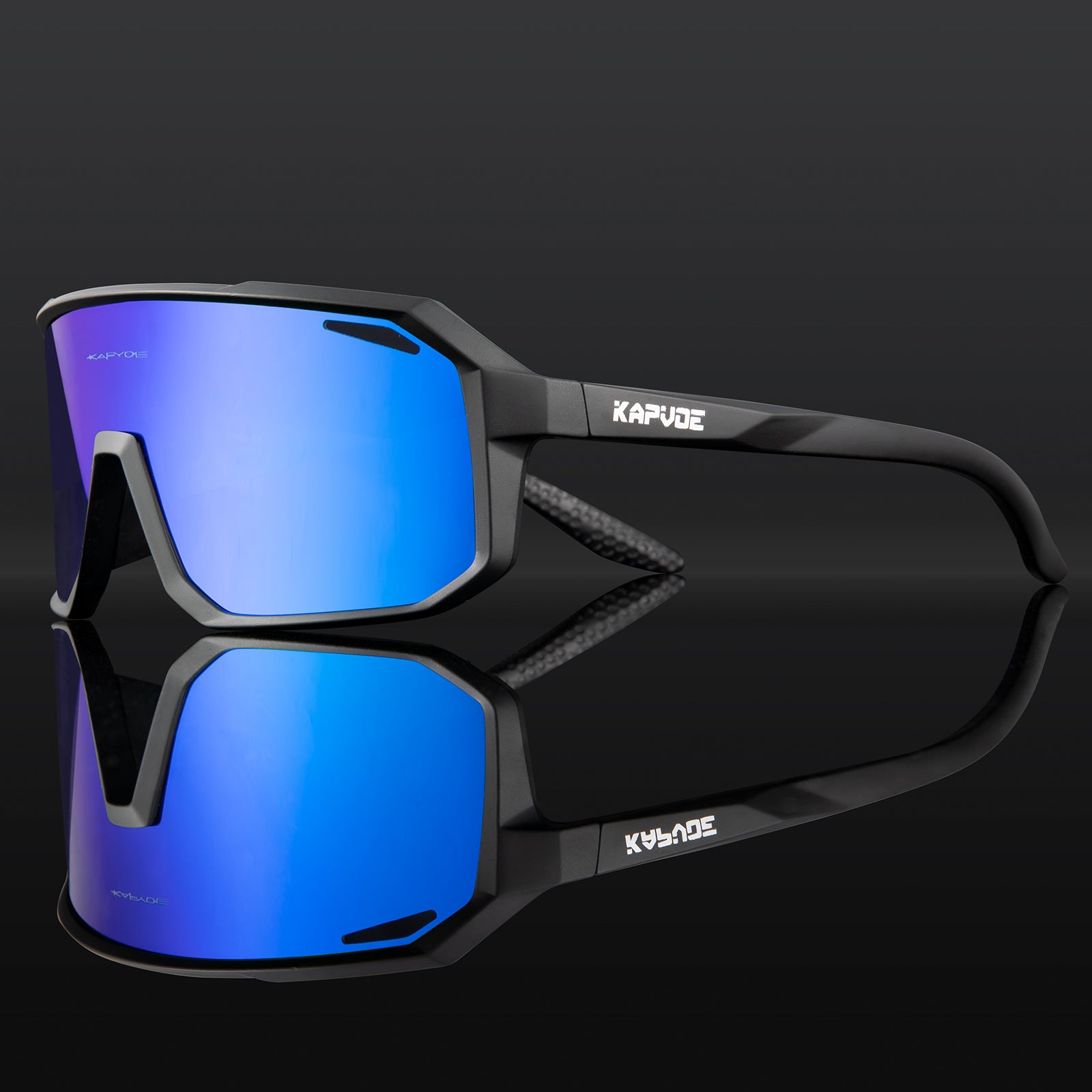 KAPVOE 3 Lens Cycling Glasses for Outdoor Sports