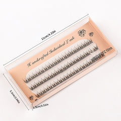 Natural Fishtail Cartoon Fairy Eyelashes Extension