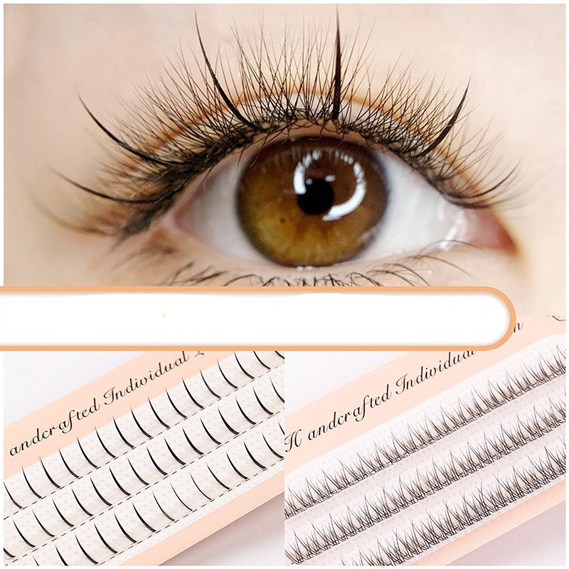 Natural Fishtail Cartoon Fairy Eyelashes Extension