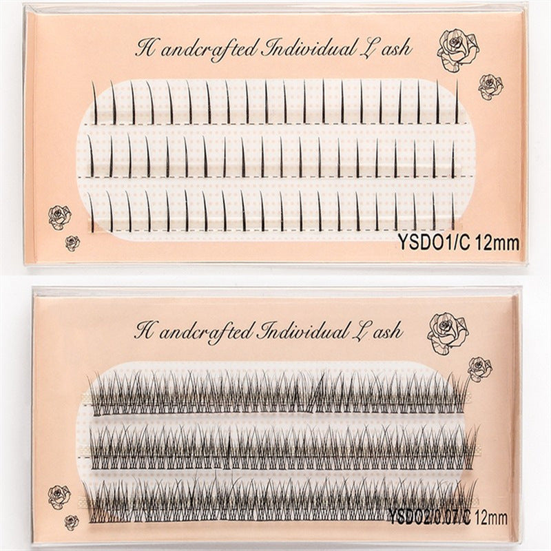 Natural Fishtail Cartoon Fairy Eyelashes Extension