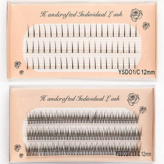 Natural Fishtail Cartoon Fairy Eyelashes Extension
