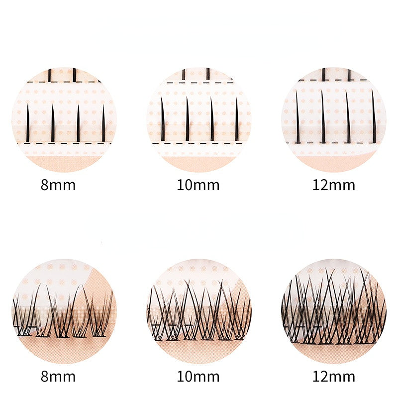 Natural Fishtail Cartoon Fairy Eyelashes Extension