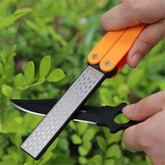 Folding Pocket Pencil Sharpener Diamond Sharpening Stone