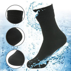 1pair Waterproof Sports Socks for Outdoor Adventure