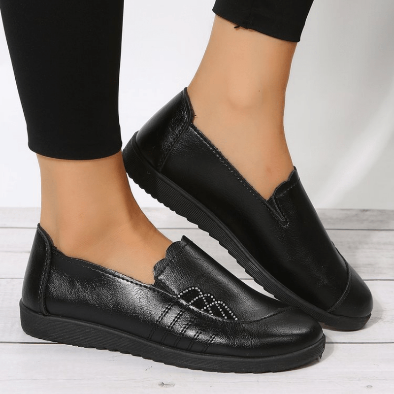 Women's Slip On Loafers Soft Sole Walking Shoes