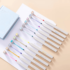 6pcs Dual Tip Highlighter Pens for Student Children