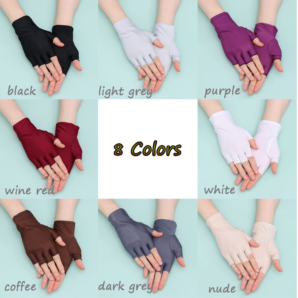 Breathable Fingerless Gloves for Men Women Spring Autumn Fitness Sports Driving