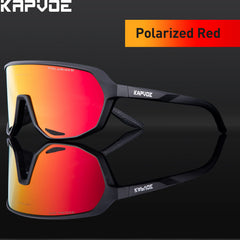 KAPVOE Sports Sunglasses TR90 Frame Cycling Running Golf