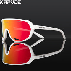 KAPVOE Sports Sunglasses TR90 Frame Cycling Running Golf