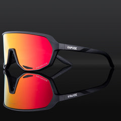 KAPVOE Sports Sunglasses TR90 Frame Cycling Running Golf
