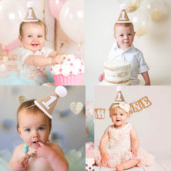 Adorable Burlap Number Hat for Special Birthdays