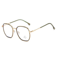 Square Frame Clear Lens Glasses Minimalist Anti Eyewear
