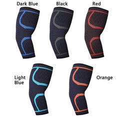 Elbow Compression Support Pads Arm Sleeve Brace for Gym Basketball