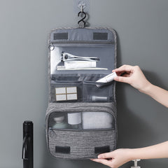 Travel Makeup Storage Bag Hanging Utility Bag for Wet Dry Separation