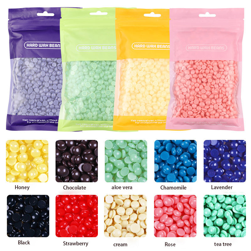 Depilatory Hot Film Wax Pellet for Hair Removal 100g