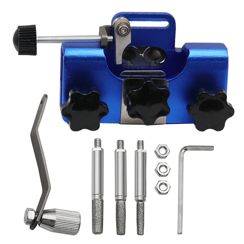 Compact Manual Chain Sharpener for All Chain Types