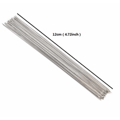 28Pcs Stainless Steel Beading Needles Thread Tools Jewelry Making