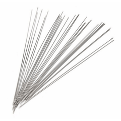 28Pcs Stainless Steel Beading Needles Thread Tools Jewelry Making