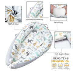 Soft Baby Lounger for 0-12 Months Old