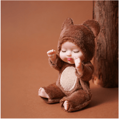 Cute Sleeping Baby Doll with Rebirth & Accessories