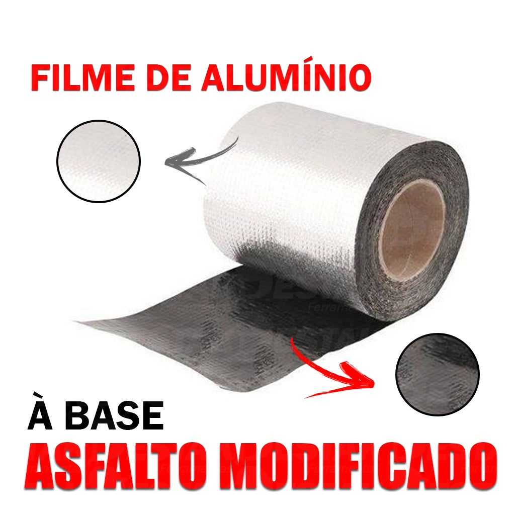 Waterproof Asphalt Sealed Tape Self Adhesive 10m