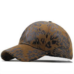 Leopard Print Baseball Cap Women Men Hats Sun Beach Snapbacks