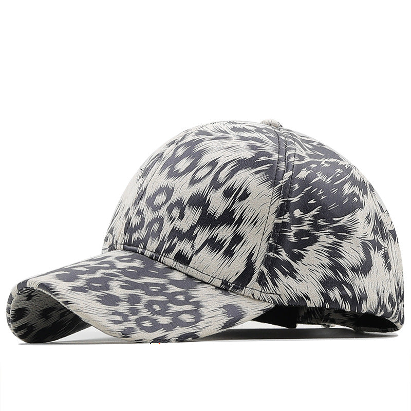 Leopard Print Baseball Cap Women Men Hats Sun Beach Snapbacks