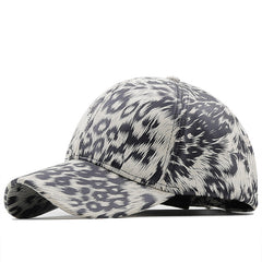 Leopard Print Baseball Cap Women Men Hats Sun Beach Snapbacks
