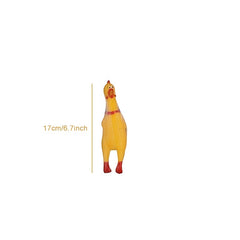 Screaming Chicken Squeeze Sound Toy Funny Decompression