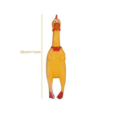 Screaming Chicken Squeeze Sound Toy Funny Decompression